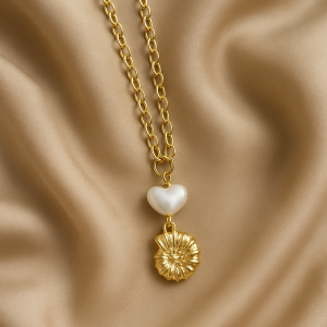 Gedrehte Muschel Kette - Aurea Concha