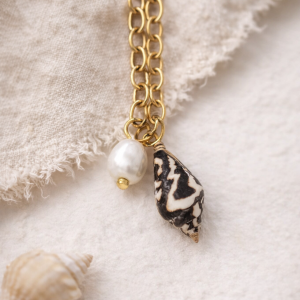 Zebra Muschel Kette - Calypsa