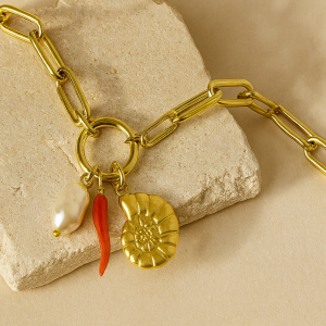 Gliederkette Cornchillo - rote Flamme