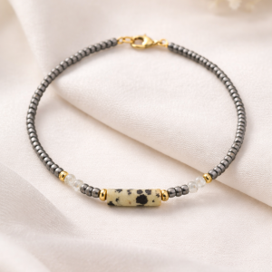 graues Armband - calm soul