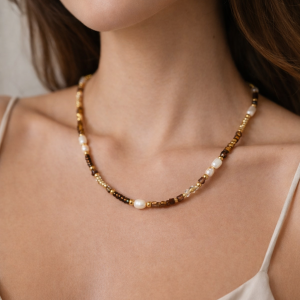 Tiegerauge Kette - Leo