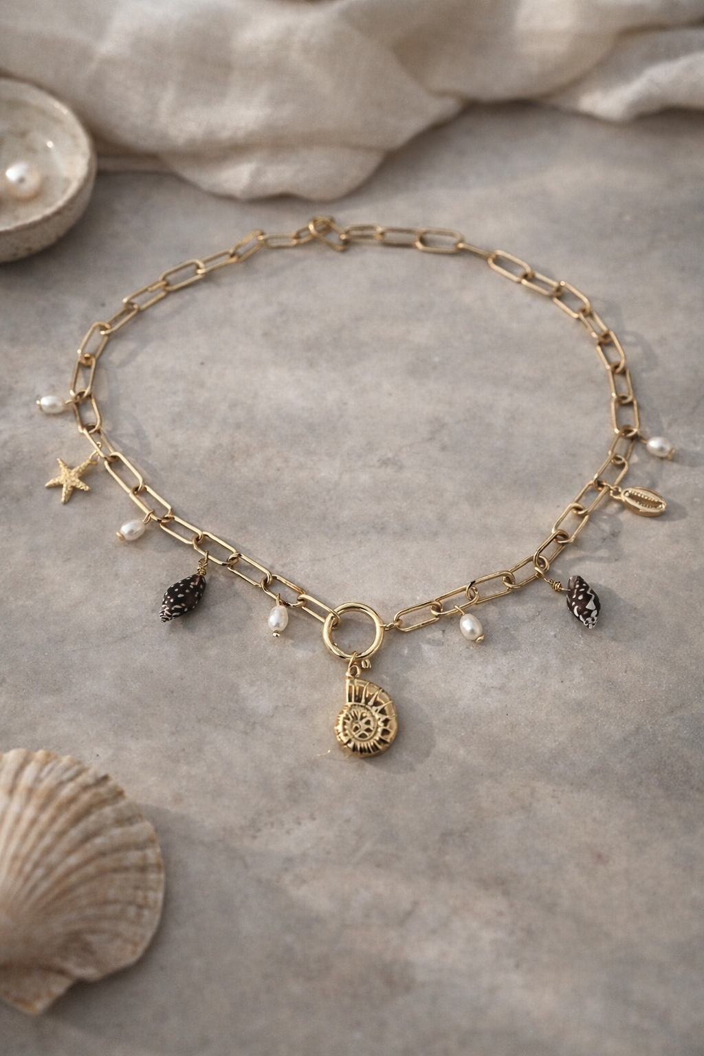 Muschel Gliederkette - Stella Marina