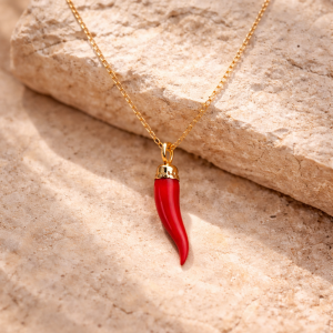 Cornicello Kette - Corno Rosso