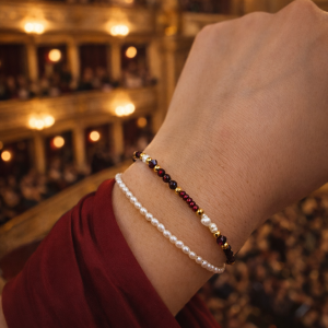 Granat Armband - Éléganze