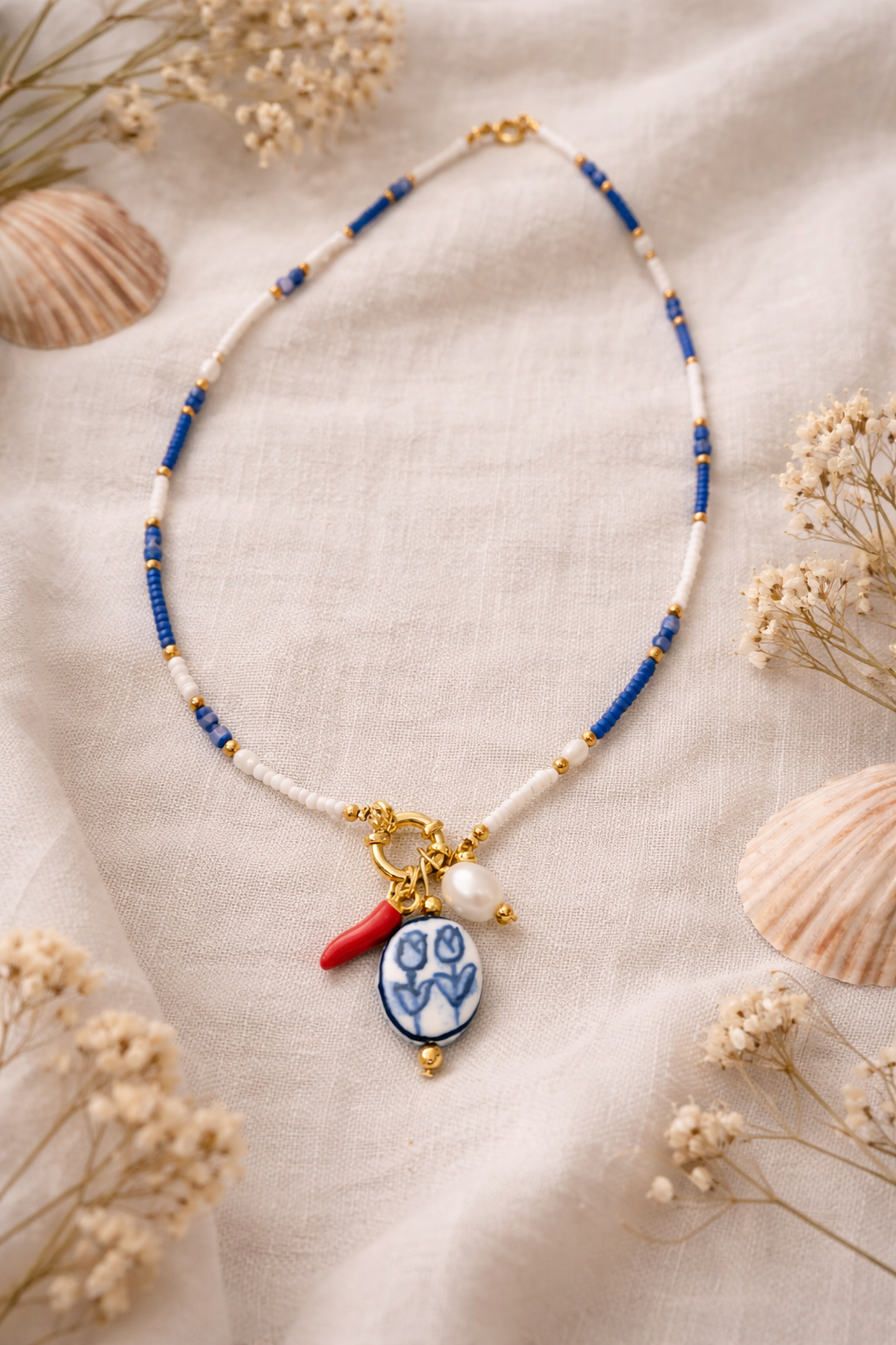 Kette Blau - Bella Porcellana – Bild 2