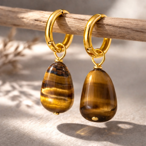 Tiegerauge Ohrringe - Namia
