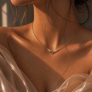 Elegante Halskette - Linnea