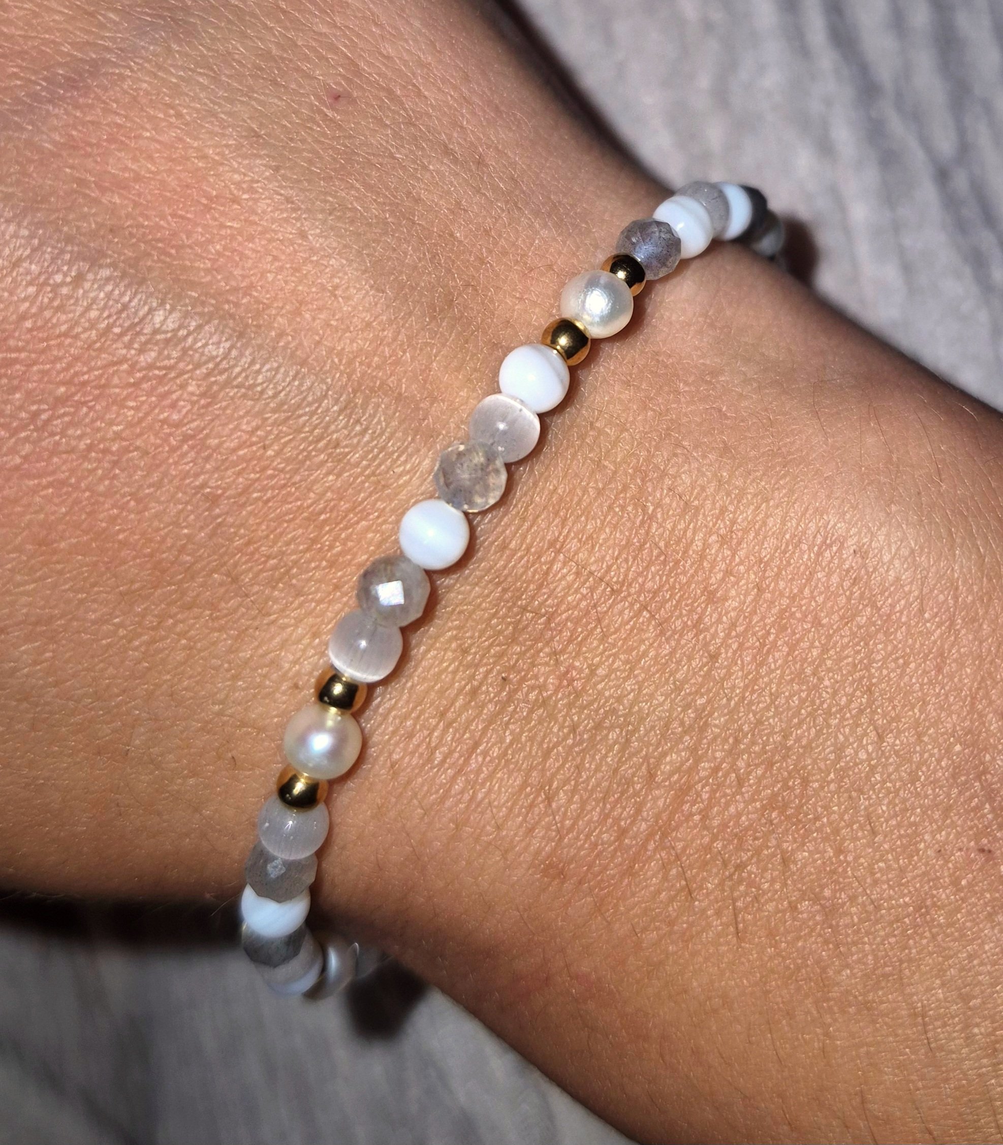 Armband Selenit - Campagne